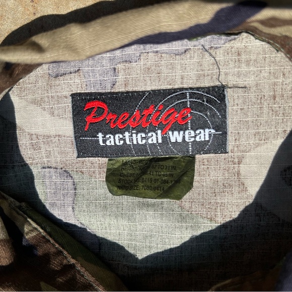 Y2K Ripstop Camo Cargo Utility Shirt Jacket - Picture 3 of 7